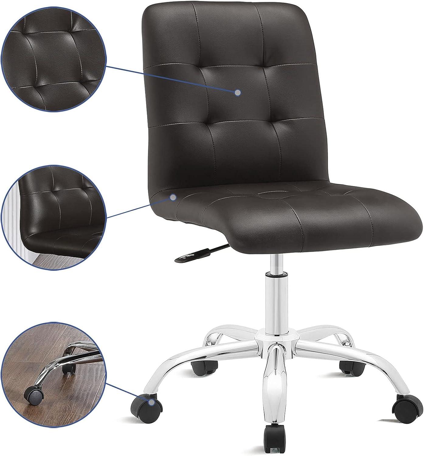 Modway Modway Prim Armless Mid Back Office Chair