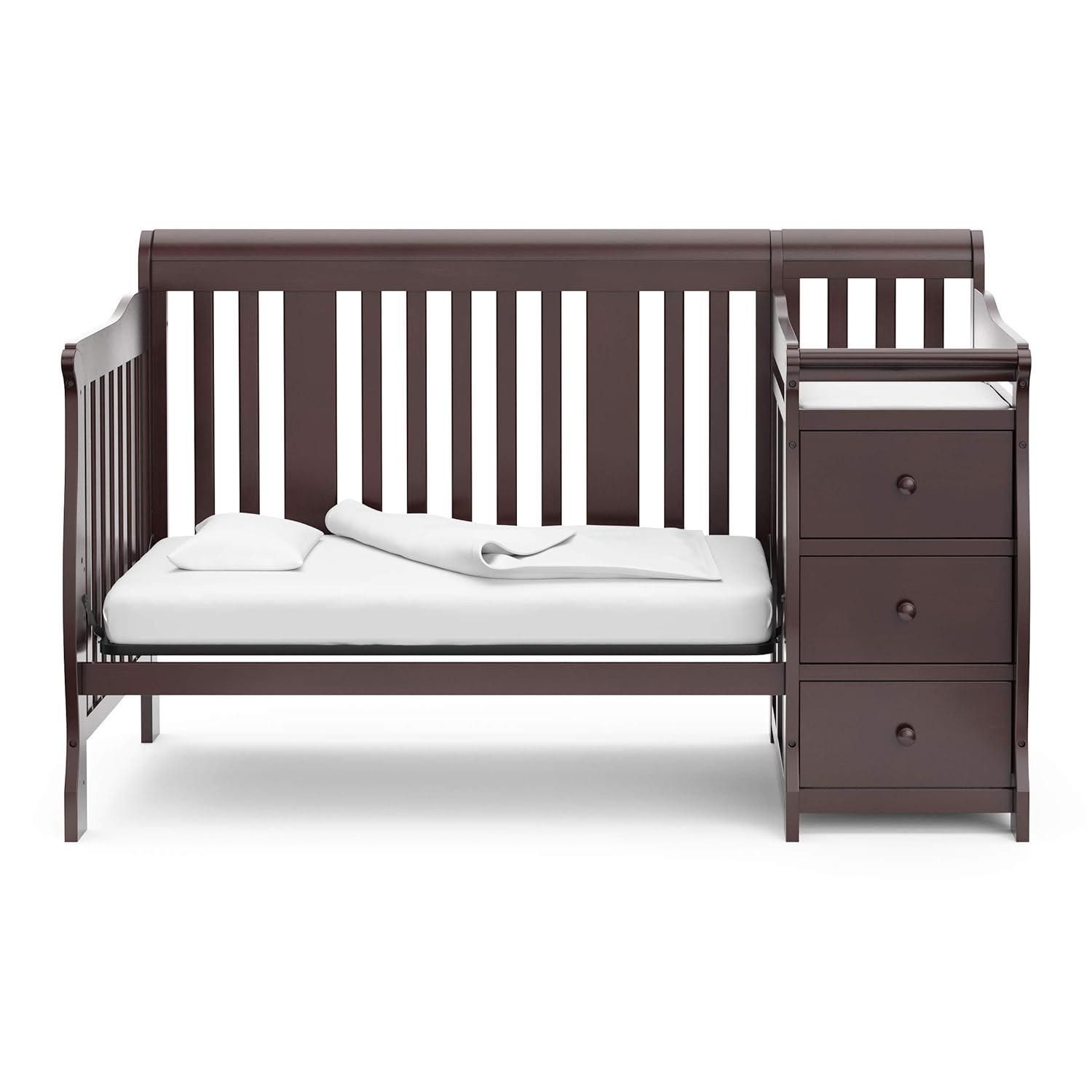 Storkcraft Portofino 5-in-1 Convertible Crib and Changer