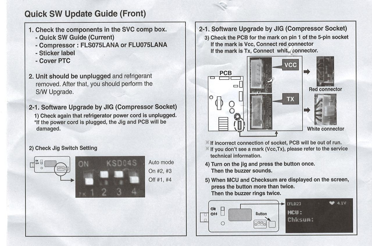 LG Refrigerator Compressor TCA38151706