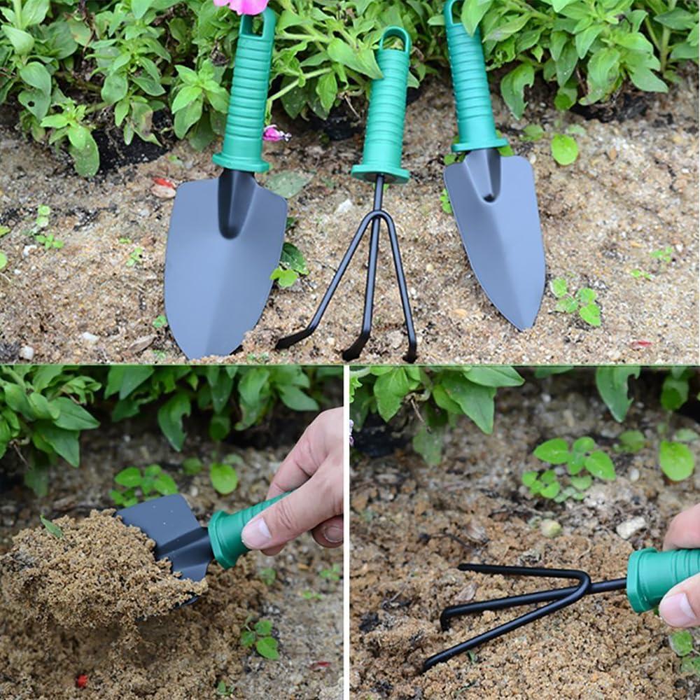 XGZHP1 High-Quality Premium 10-Piece Garden Tool Set for Women and Men - Perfect Gardening Gift for Beginners and Experts alike