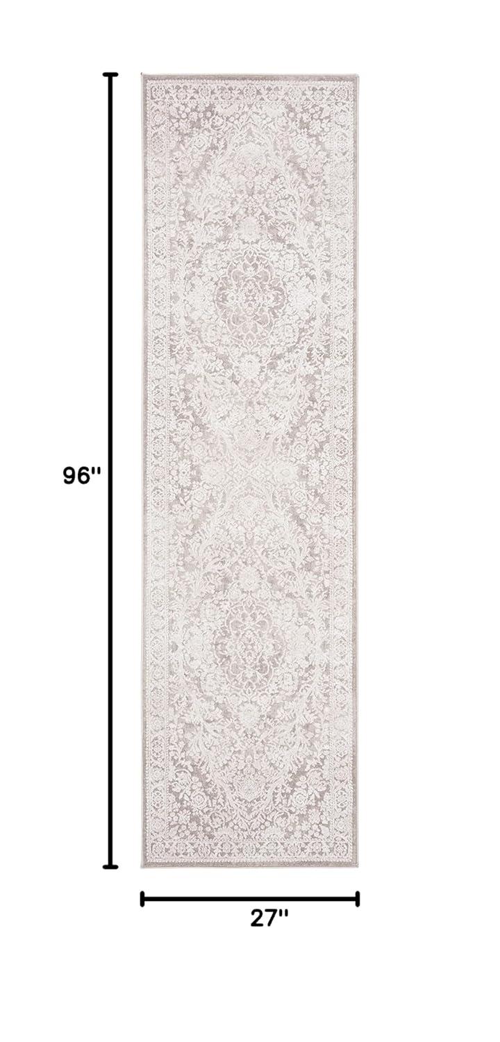 Reflection RFT668 Power Loomed Indoor Runner Rug - Beige/Cream - 2'3"x8' - Safavieh.