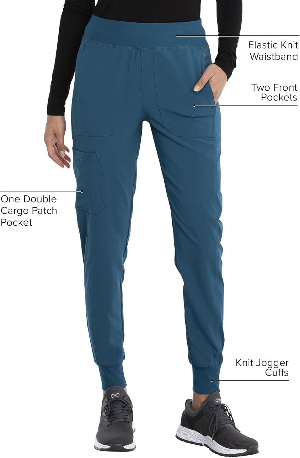 Cherokee Iflex Women's Scrubs Pant Mid Rise Jogger CK011