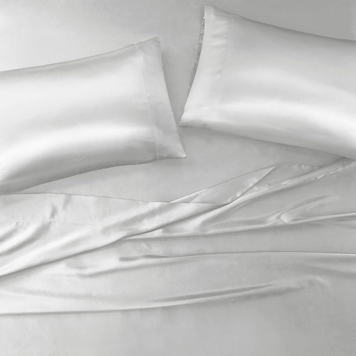 Madison Park Essentials Satin Luxury 2PC Pillowcases (Set of 2)