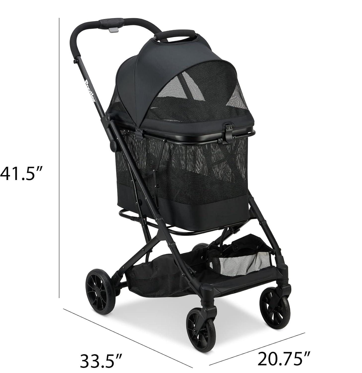 joovy Pootler 2-In-1 Pet Stroller And Carrier