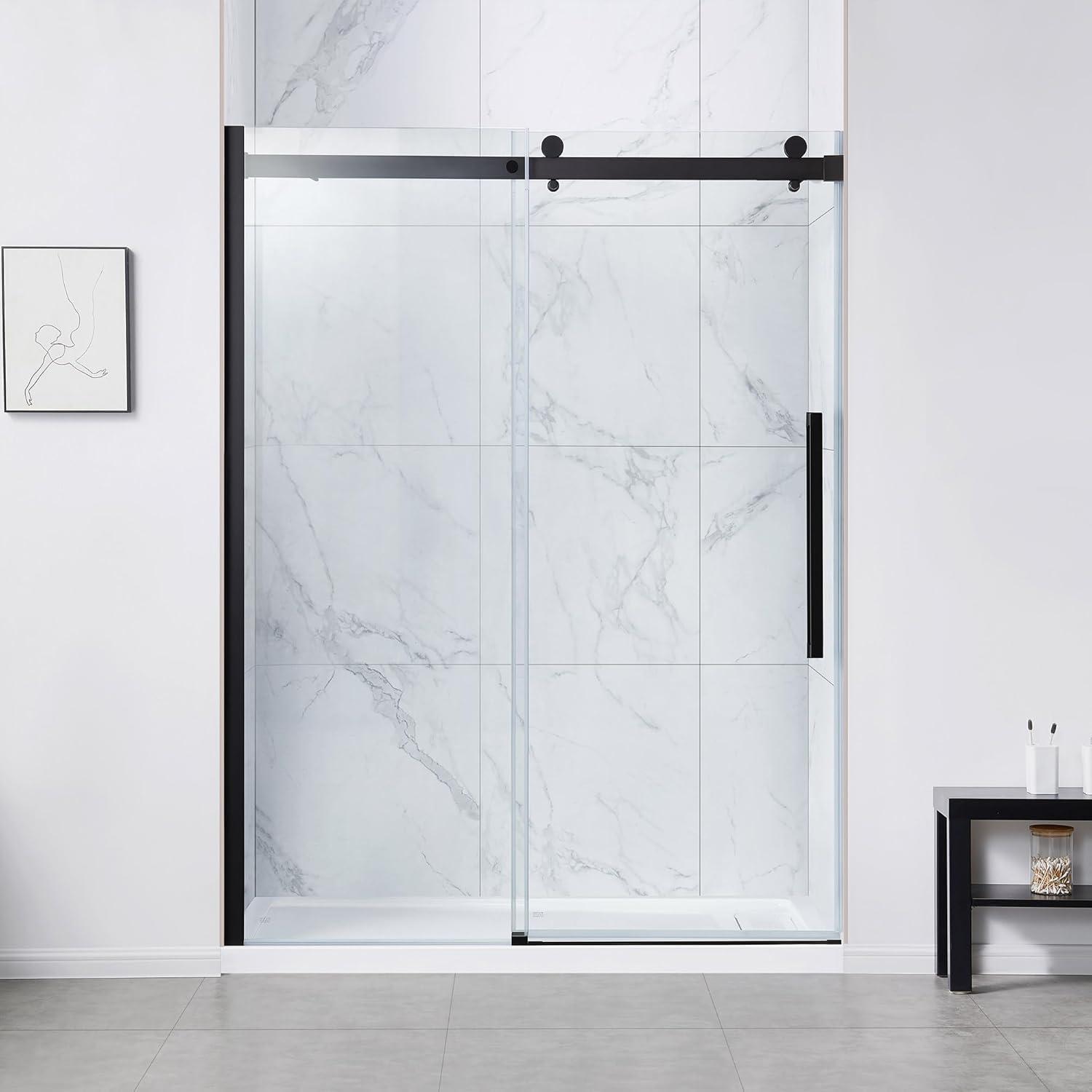 OVE Decors Bel Soft Close2-Piece 32" x 60" x 81" Base/Door Rectangular Alcove Shower Kit