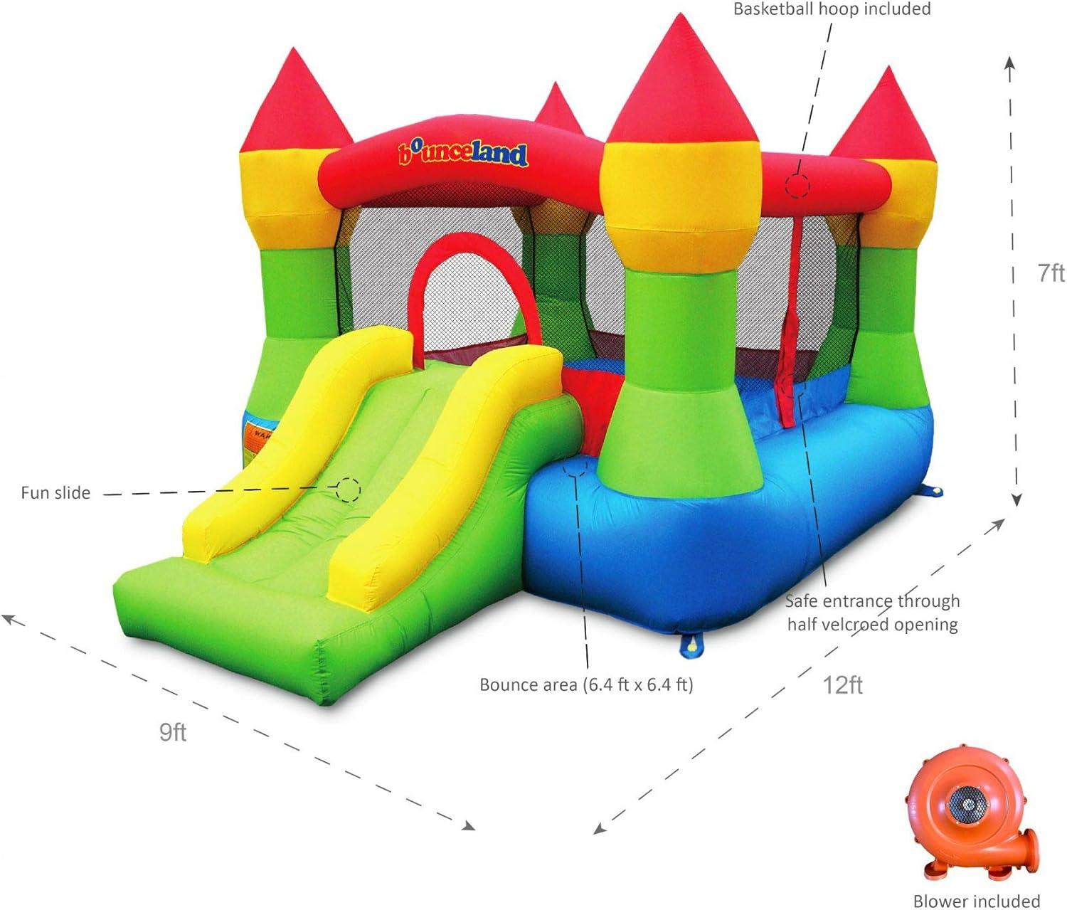 Bounceland Castle Hoop Bounce House