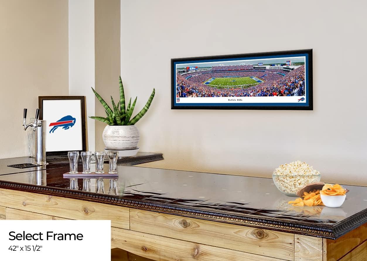 Pittsburgh Steelers Panoramic Framed Sports Poster with Single Mat