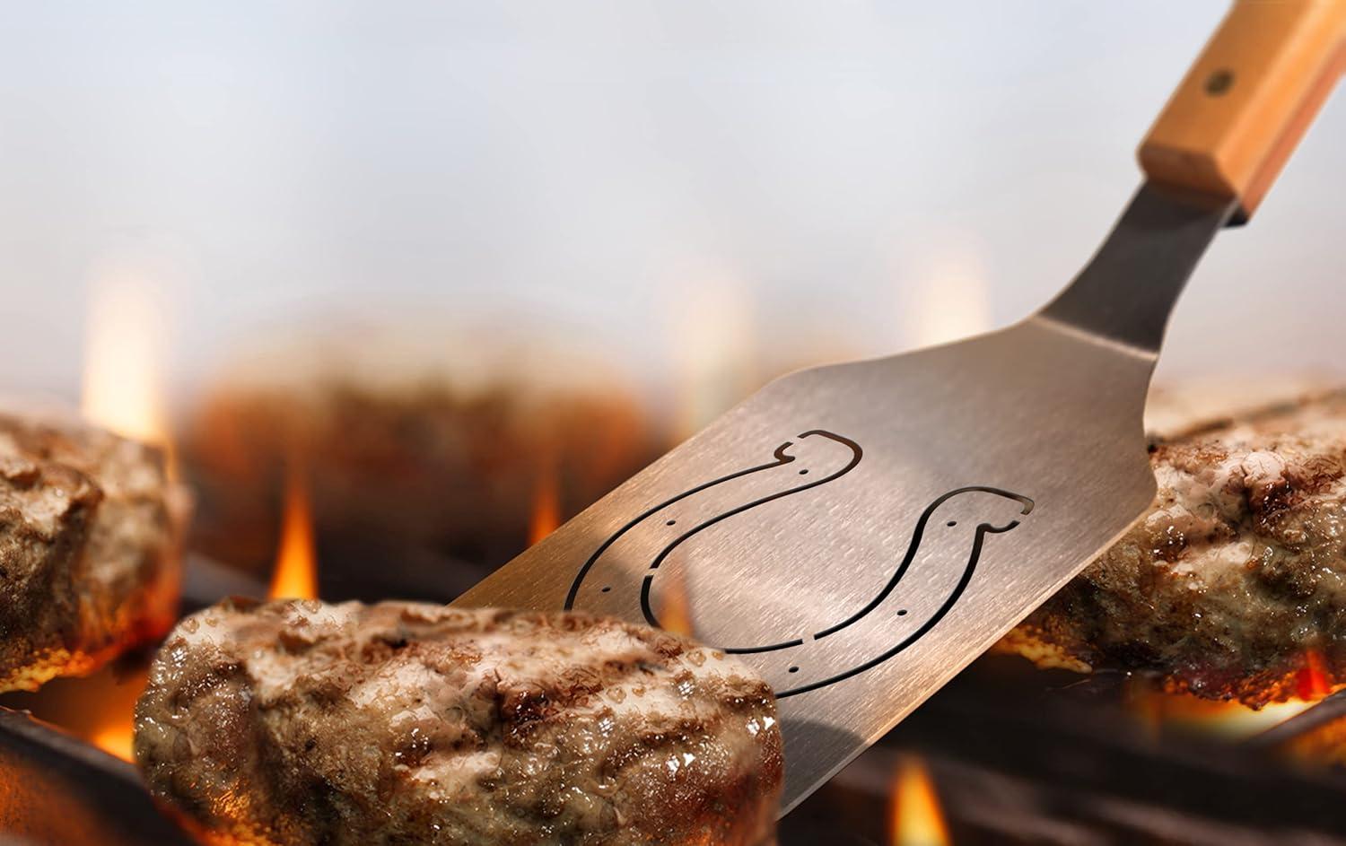 YouTheFan Stainless Steel Grilling Tool Set