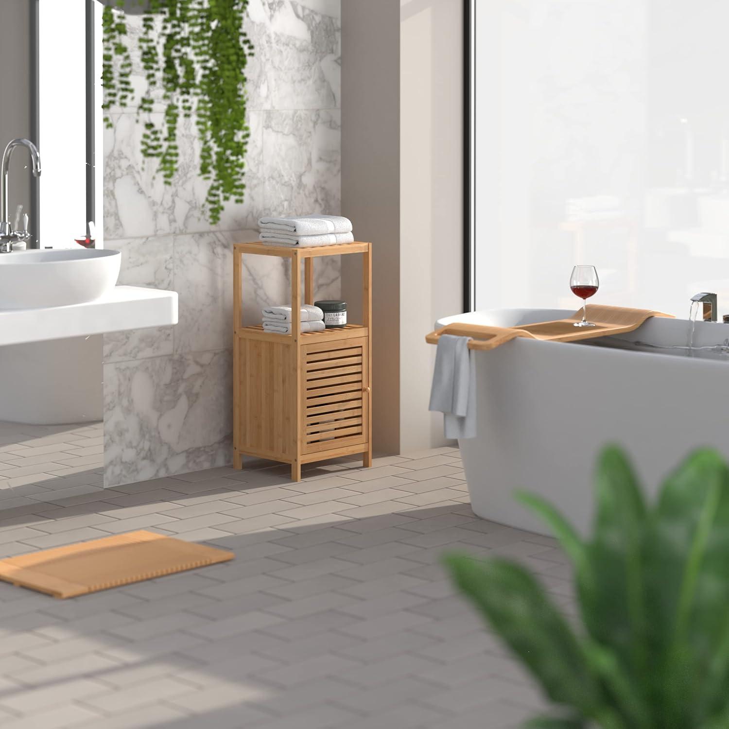 ClosetMaid Bamboo 1-Door Storage Cabinet & Reviews | Wayfair