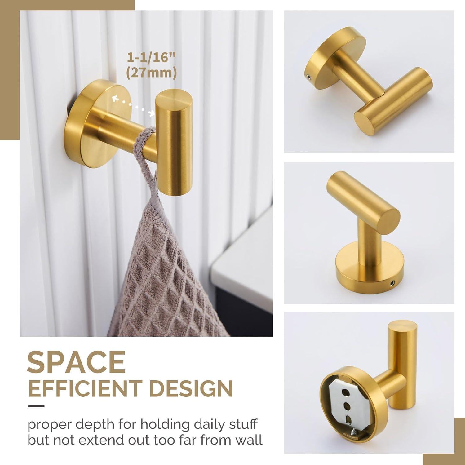 4 - Piece Bathroom Hardware Set