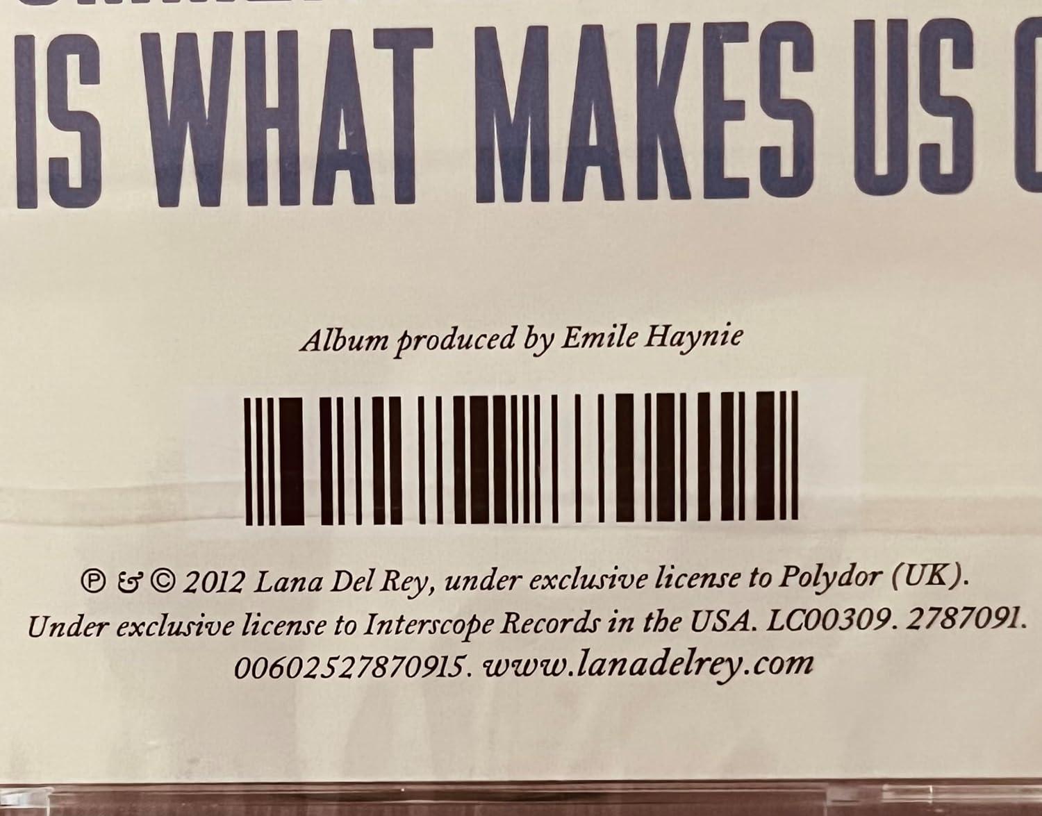 Lana Del Rey - Born to Die CD