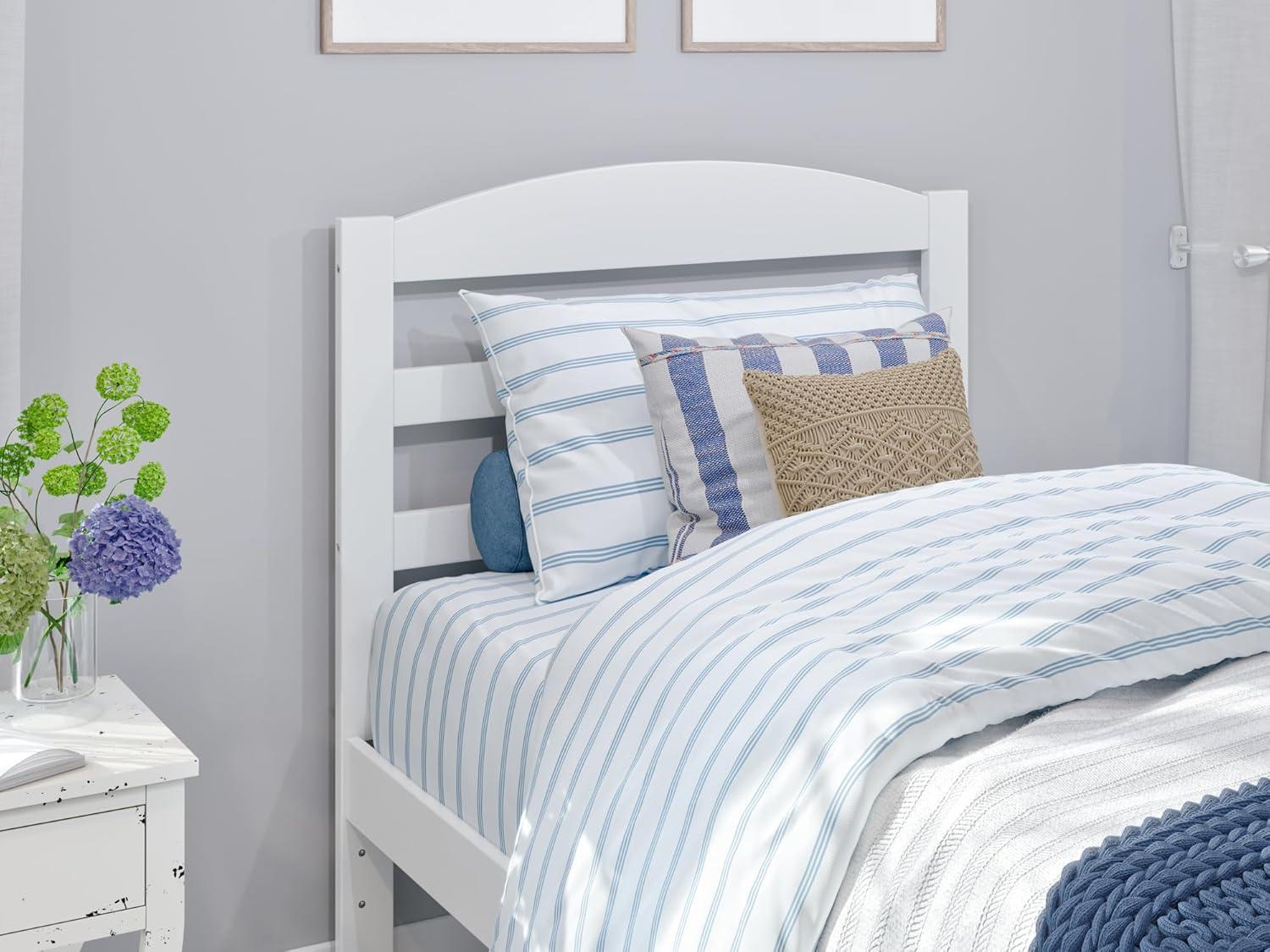 AFI Furnishings Warren Platform Bed T WH