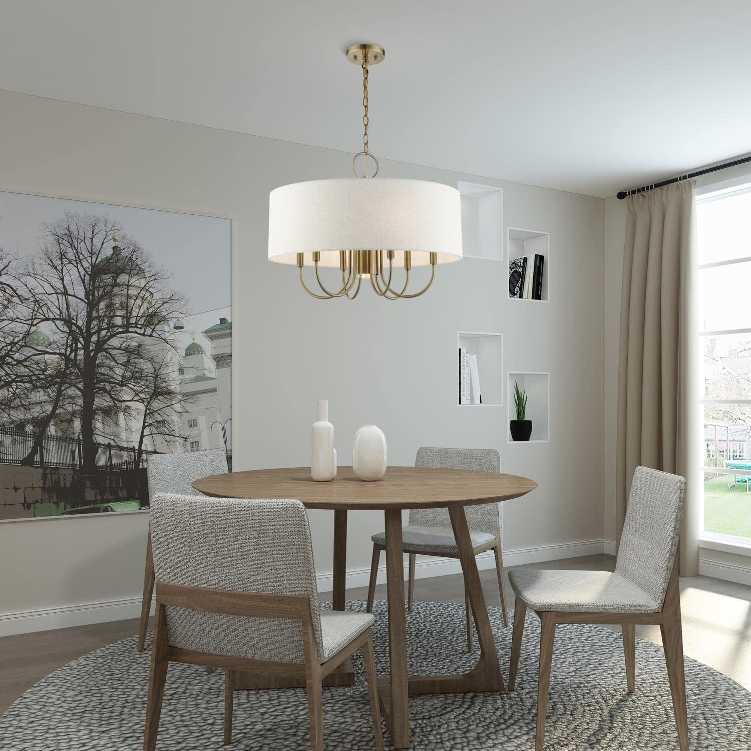 Dovecove Winscombe Shaded Drum Chandelier