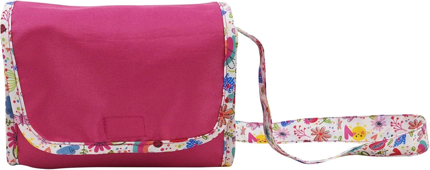 Baby Alive: Deluxe Classic Doll Pram - Pink & Rainbow - Fits Dolls up to 18"