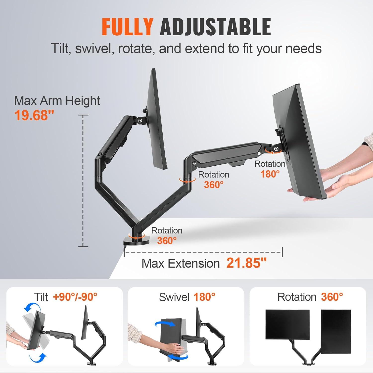 VEVOR VEVOR Single Screen Desktop Mount