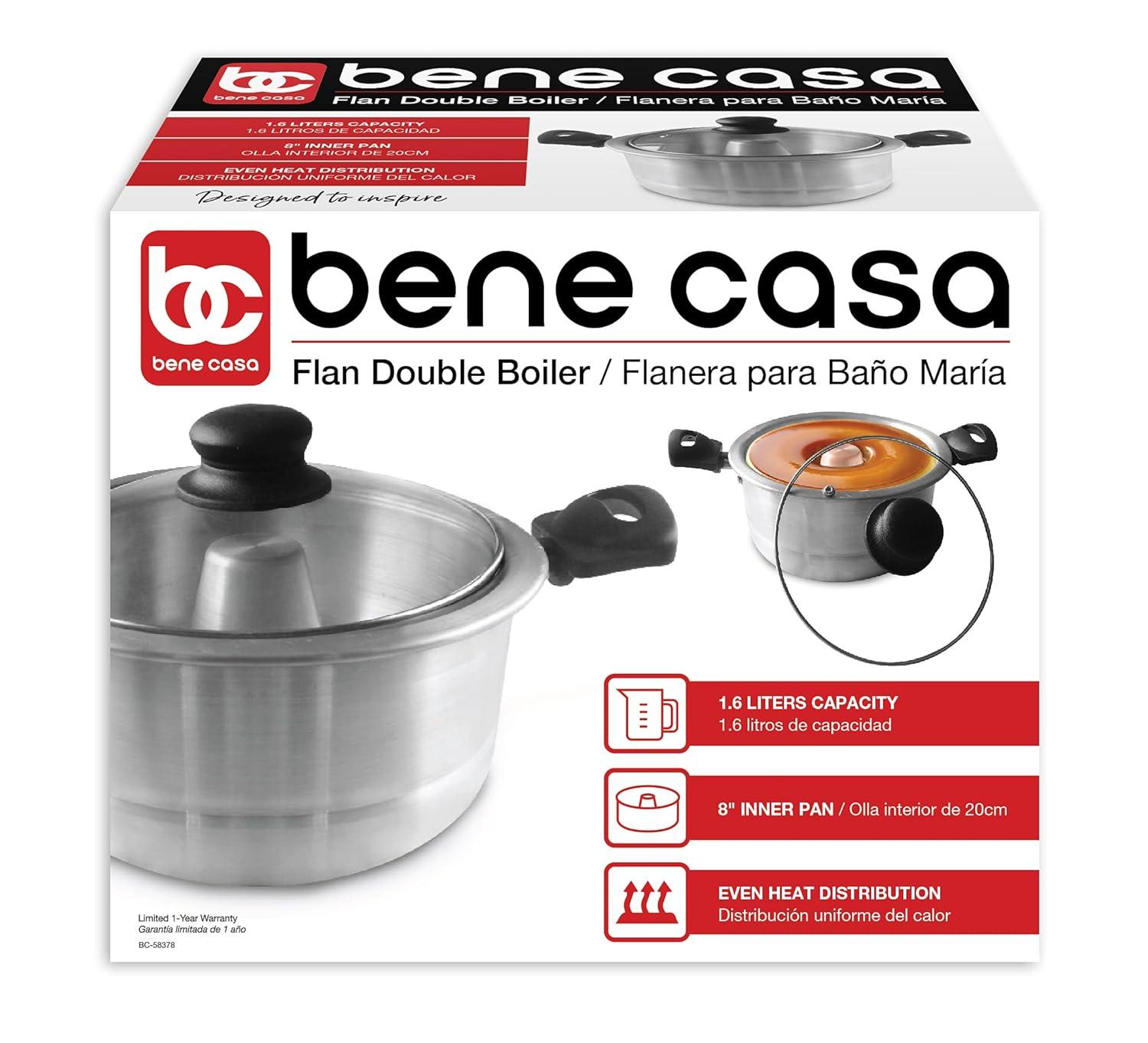 Flan Doble Caldera - Flanera para bano de Maria (Importado) 1.6 lts