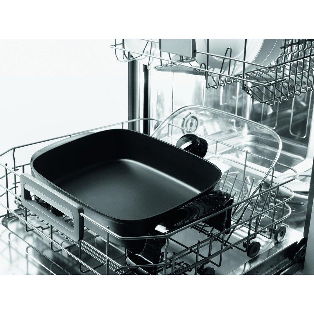 De'Longhi De'Longhi Electric Skillet with Tempered Glass Lid, 16" X 12", Black