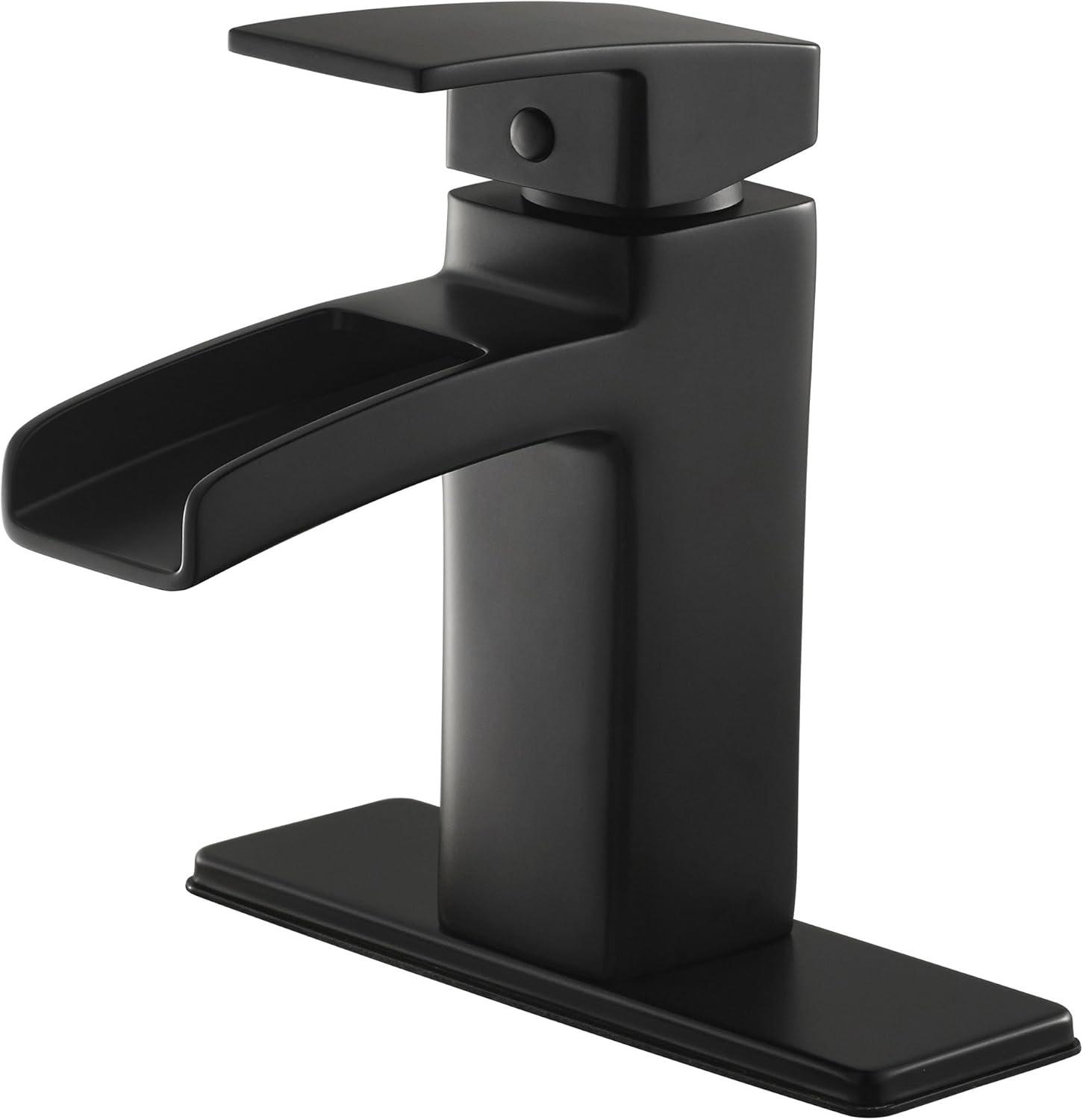 Kenzo Single Control Centerset Bathroom Faucet