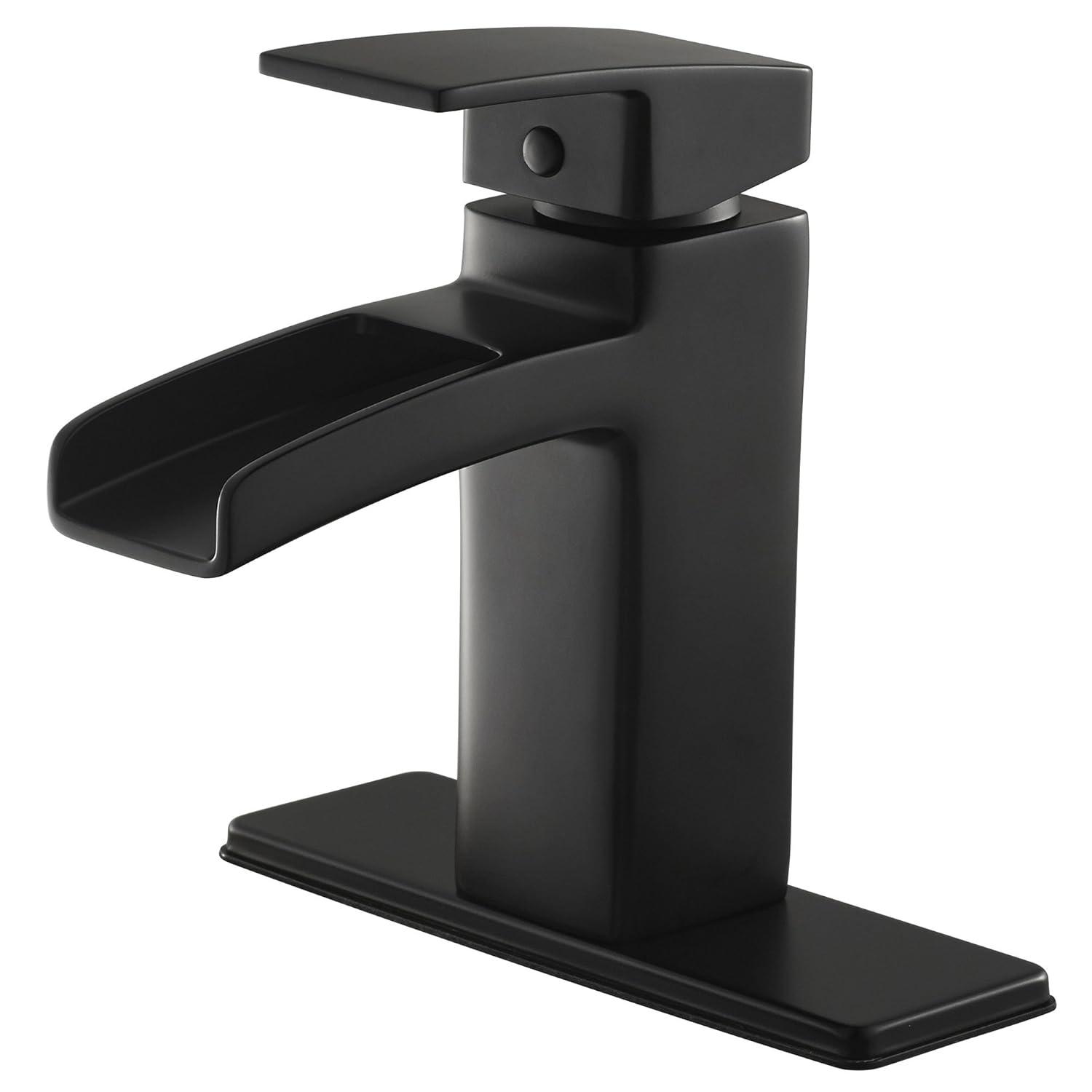 Kenzo Single Control Centerset Bathroom Faucet