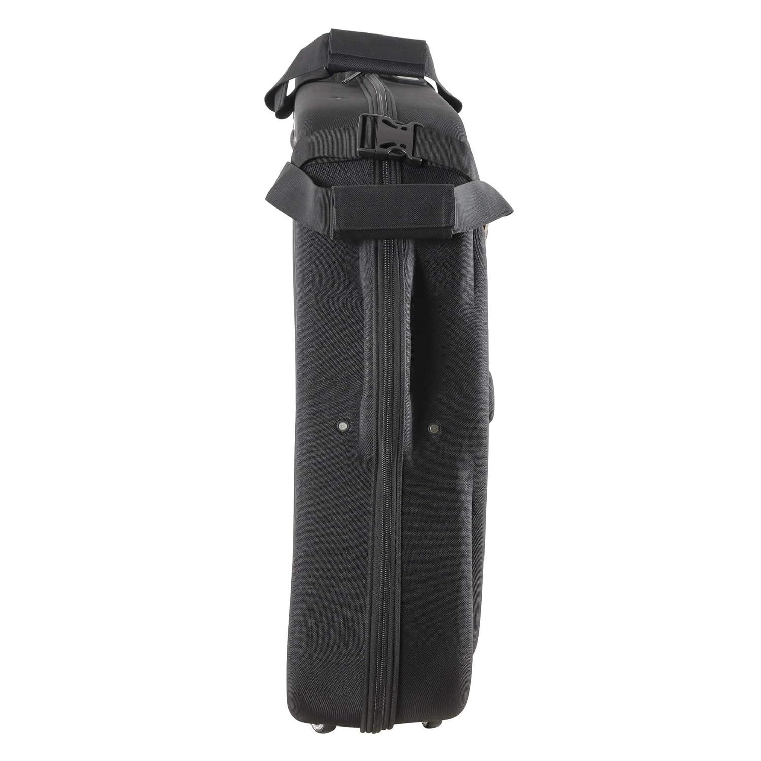 CyclingDeal Bike Travel Case | Lightweight & Durable Bike Case for Flying w/EVA Material | TSA Lock & Wheels for Easy Transportation | Bicycle Travel Bag for Flights | Up to 700c Road or 29" MTBs