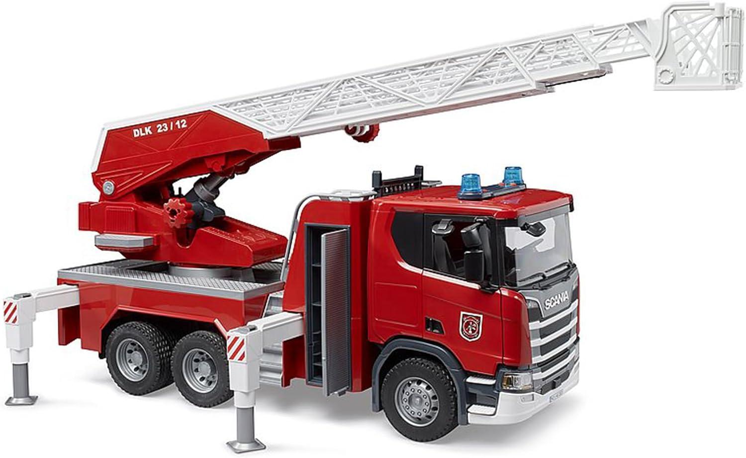 Bruder SCANIA Super 560R Fire engine with water pump and L&S module