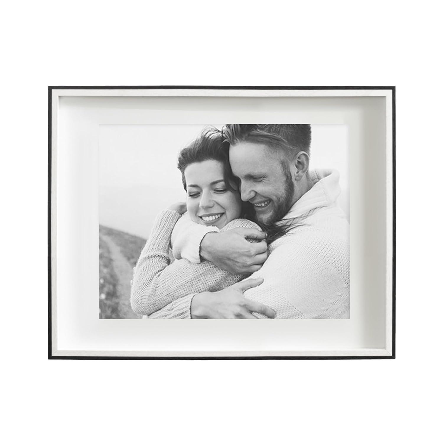 Kate & Laurel All Things Decor (Set of 10) Gibson Wall Photo Frames Black