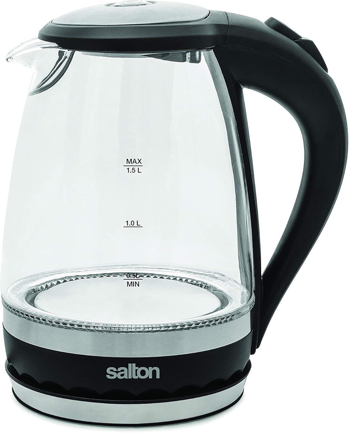 Salton Cordless Electric Glass Kettle