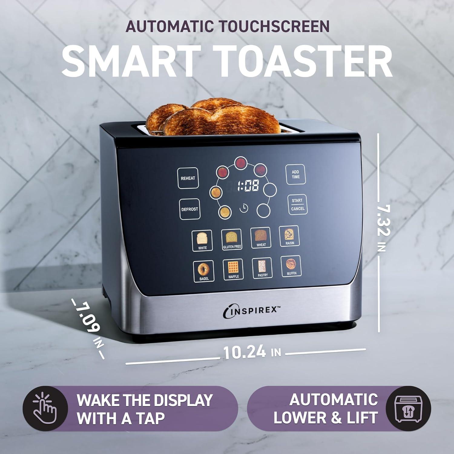 Inspirex Interactive Touchscreen Automatic Toaster