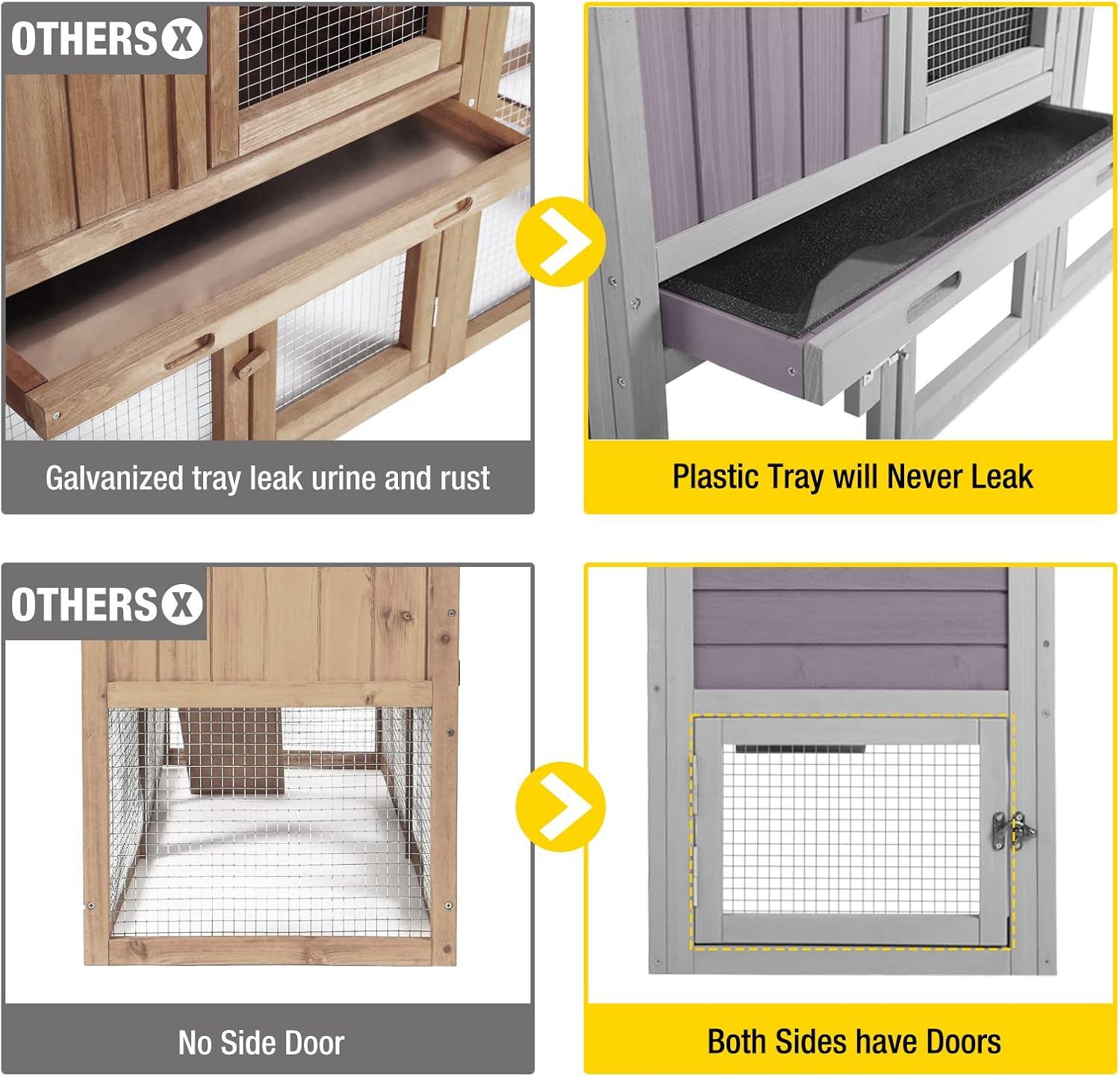 Weather Resistant Rabbit Hutch