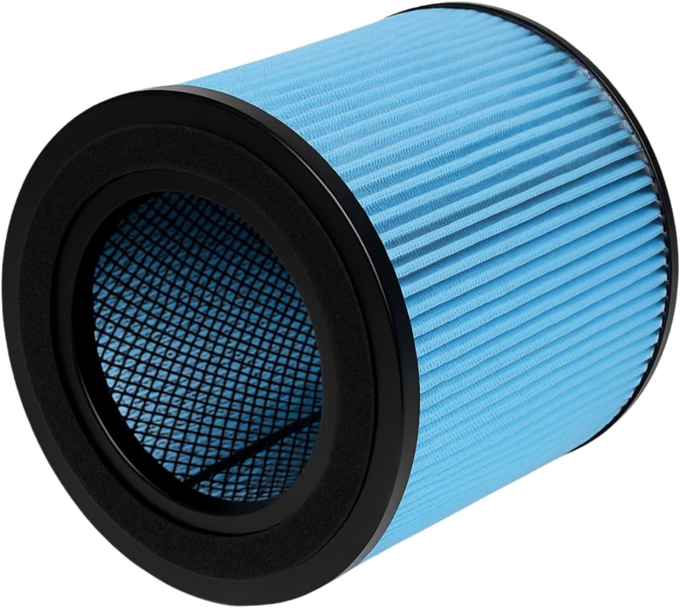 Nispira AP0601 2-in-1 True HEPA Filter Replacement for AirTok Air Purifier AP0601-RF | Remove Particle Size down to 0.1 microns | 2 Packs