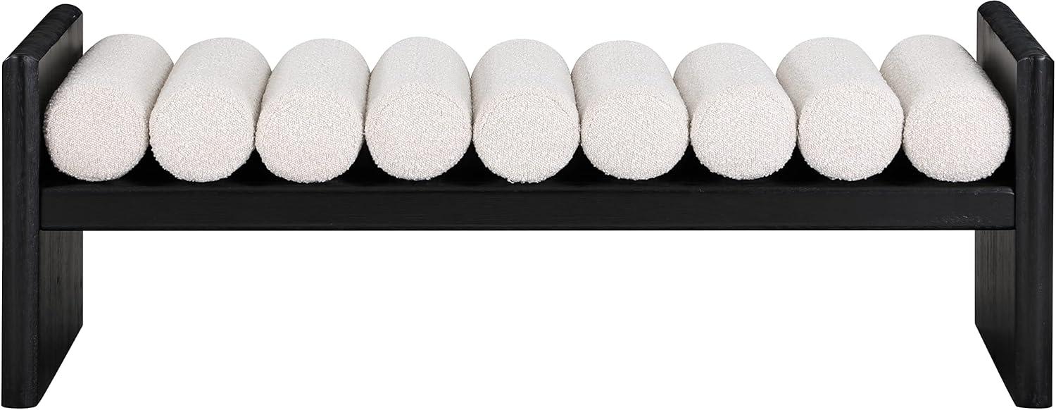 Reeves Boucle Wood Bench