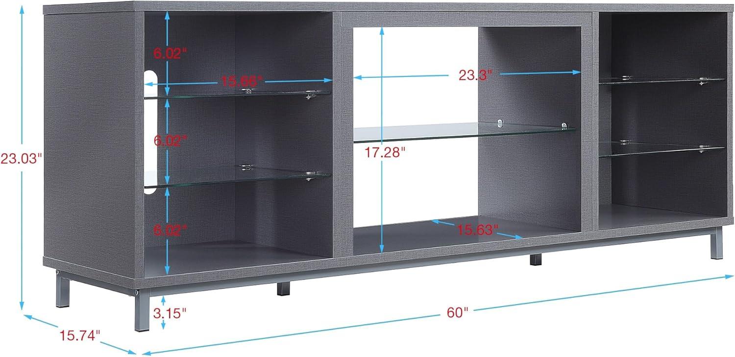 Brighton TV Stand for TVs up to 56" - Manhattan Comfort