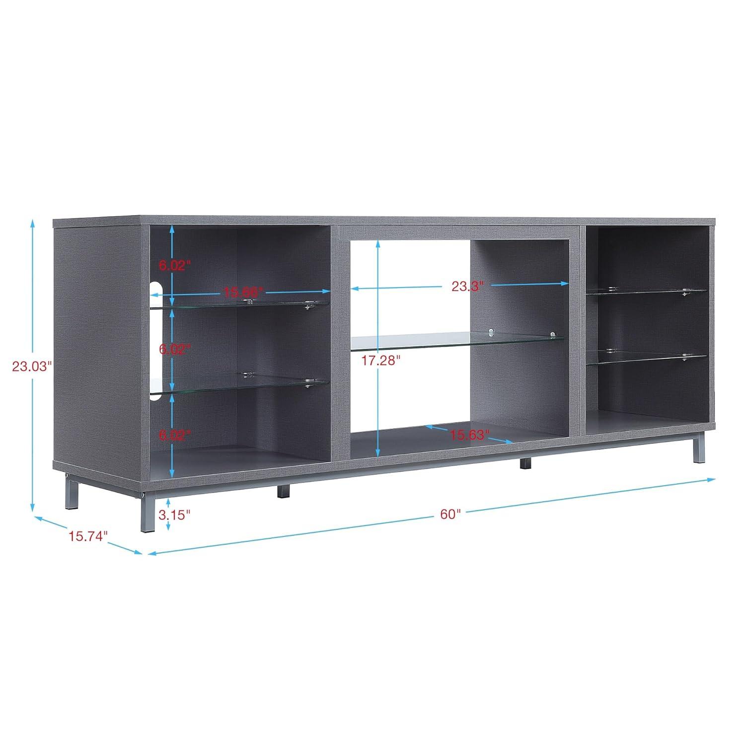 Brighton TV Stand for TVs up to 56" - Manhattan Comfort