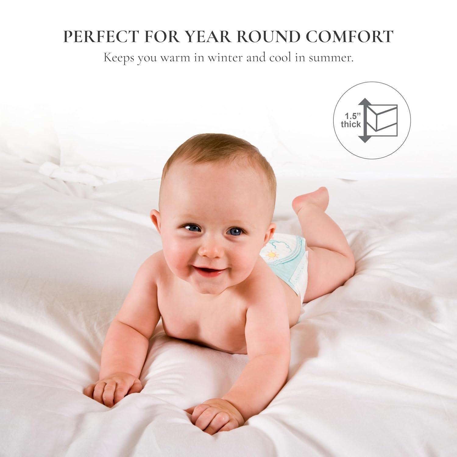Sleep & Beyond MyTopper 1.5'' Wool Mattress Topper