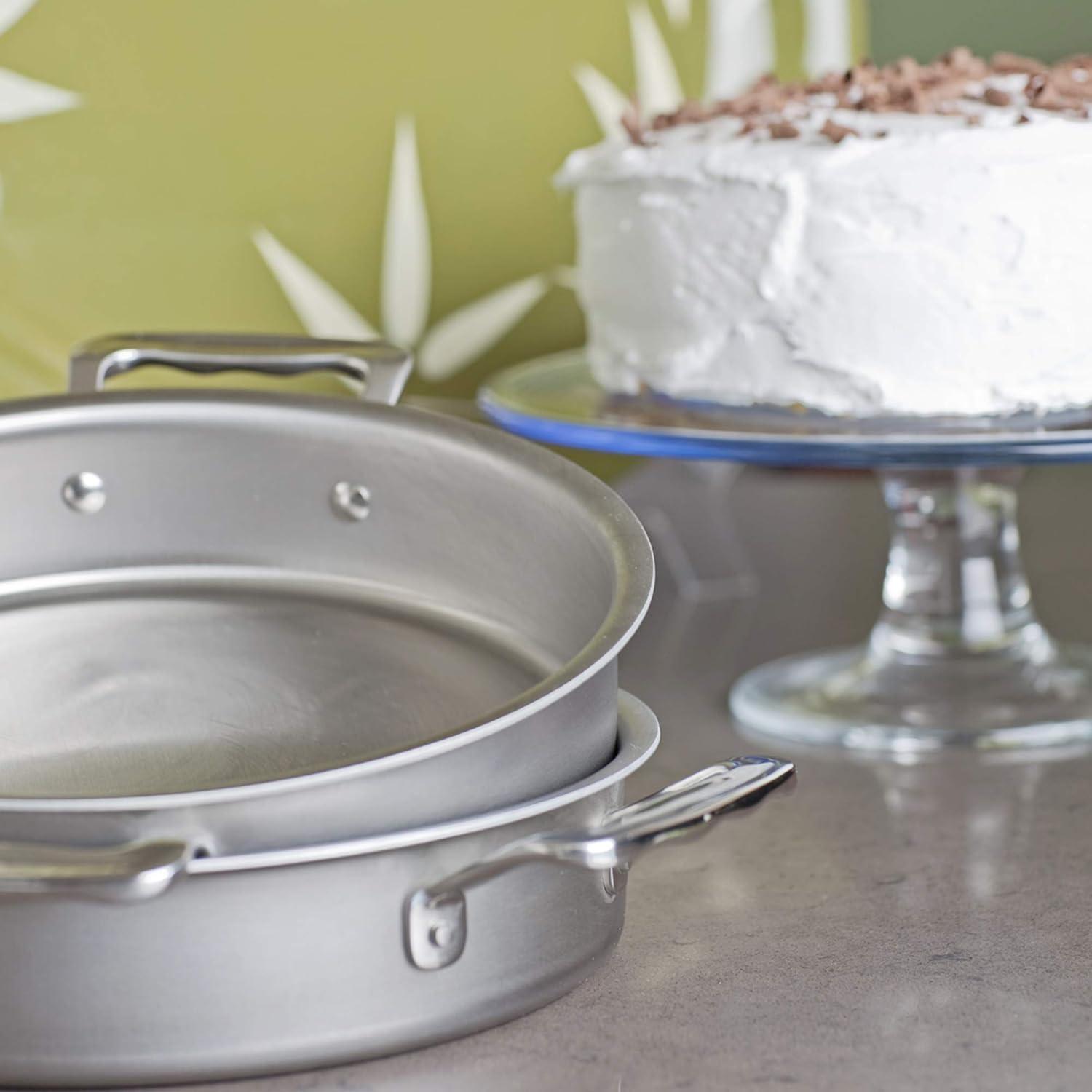 360 Cookware 9" Round Stainless Steel Cake Pan