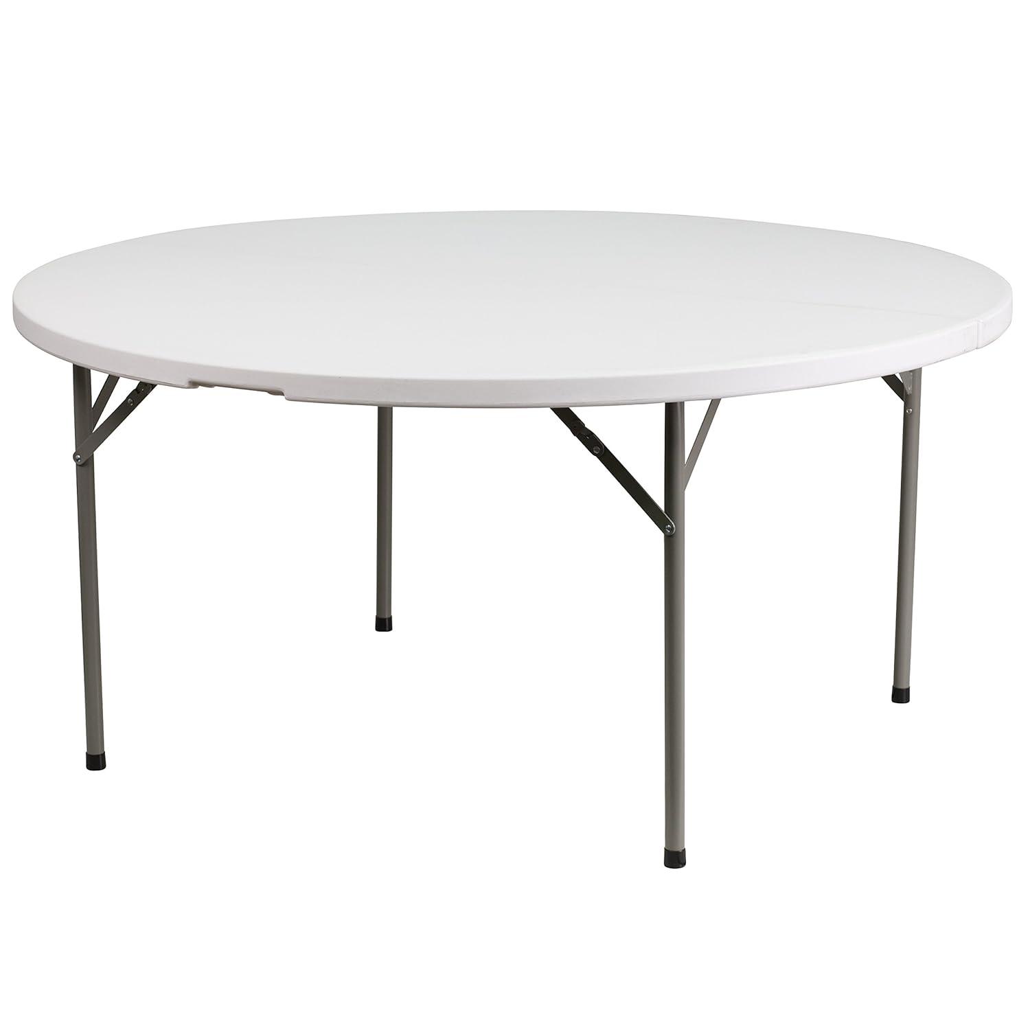 Flash Furniture Noah Round Plastic Event Folding Table