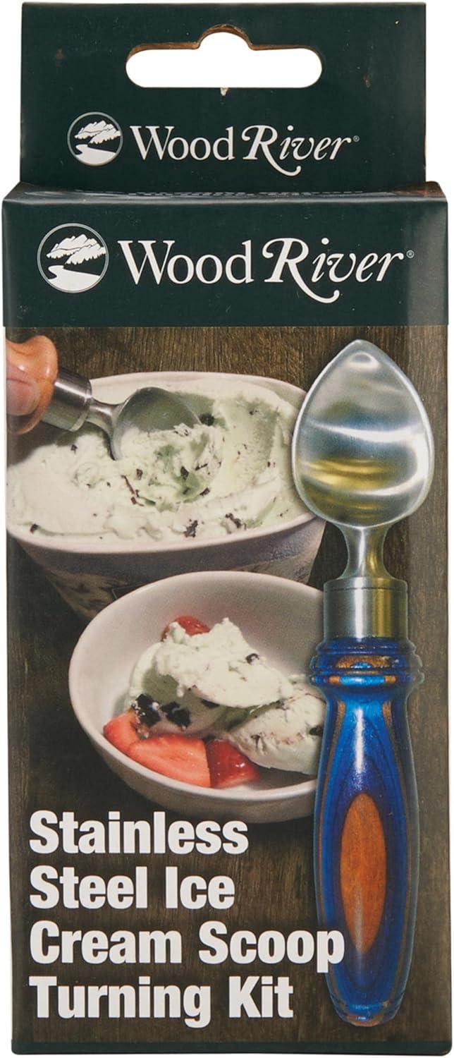 WOODRIVER Project Kit - Stainless Steel Ice Cream Scoop