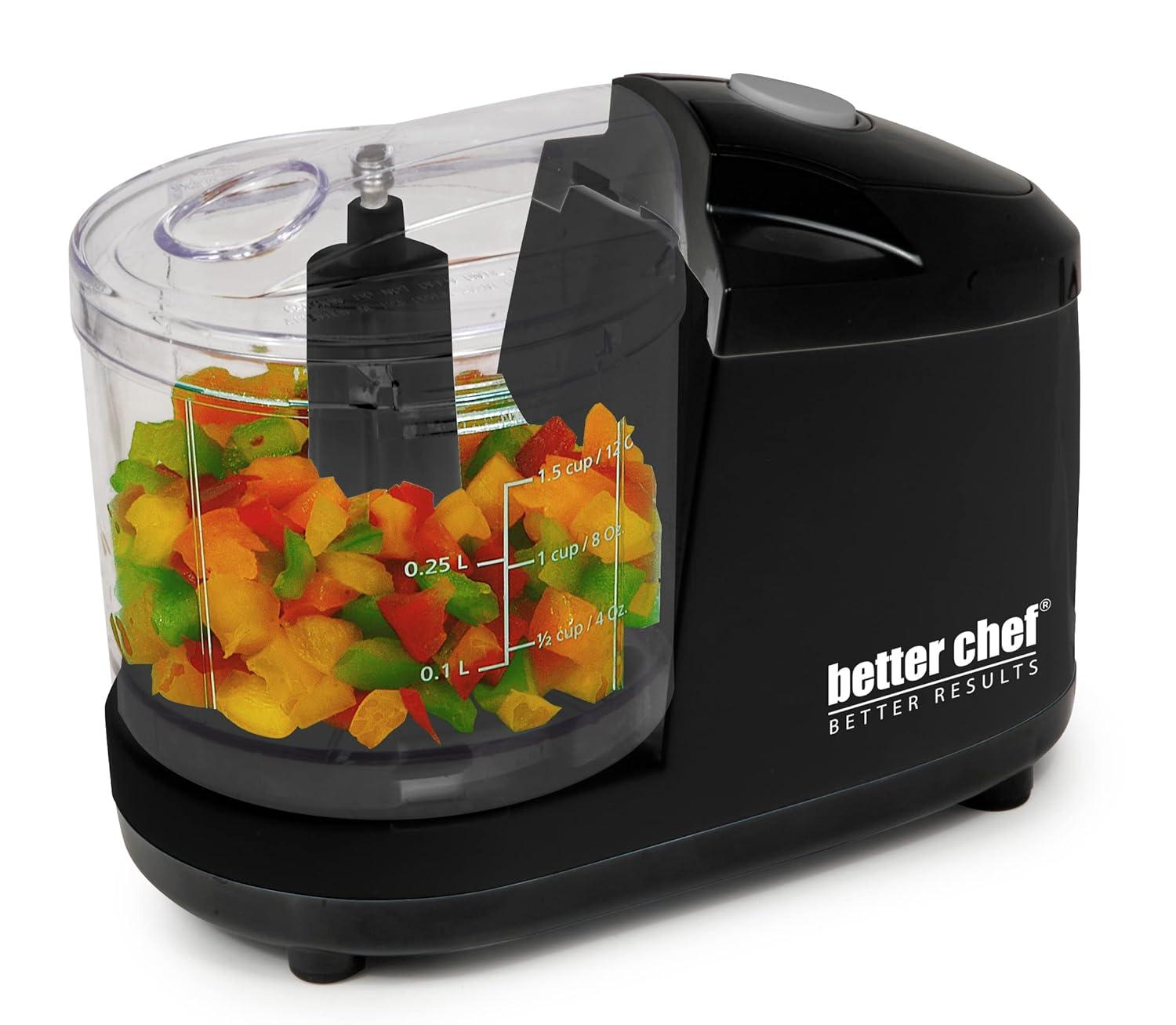 Better Chef Better Chef 1.5 Cup Safety Lock Compact Chopper
