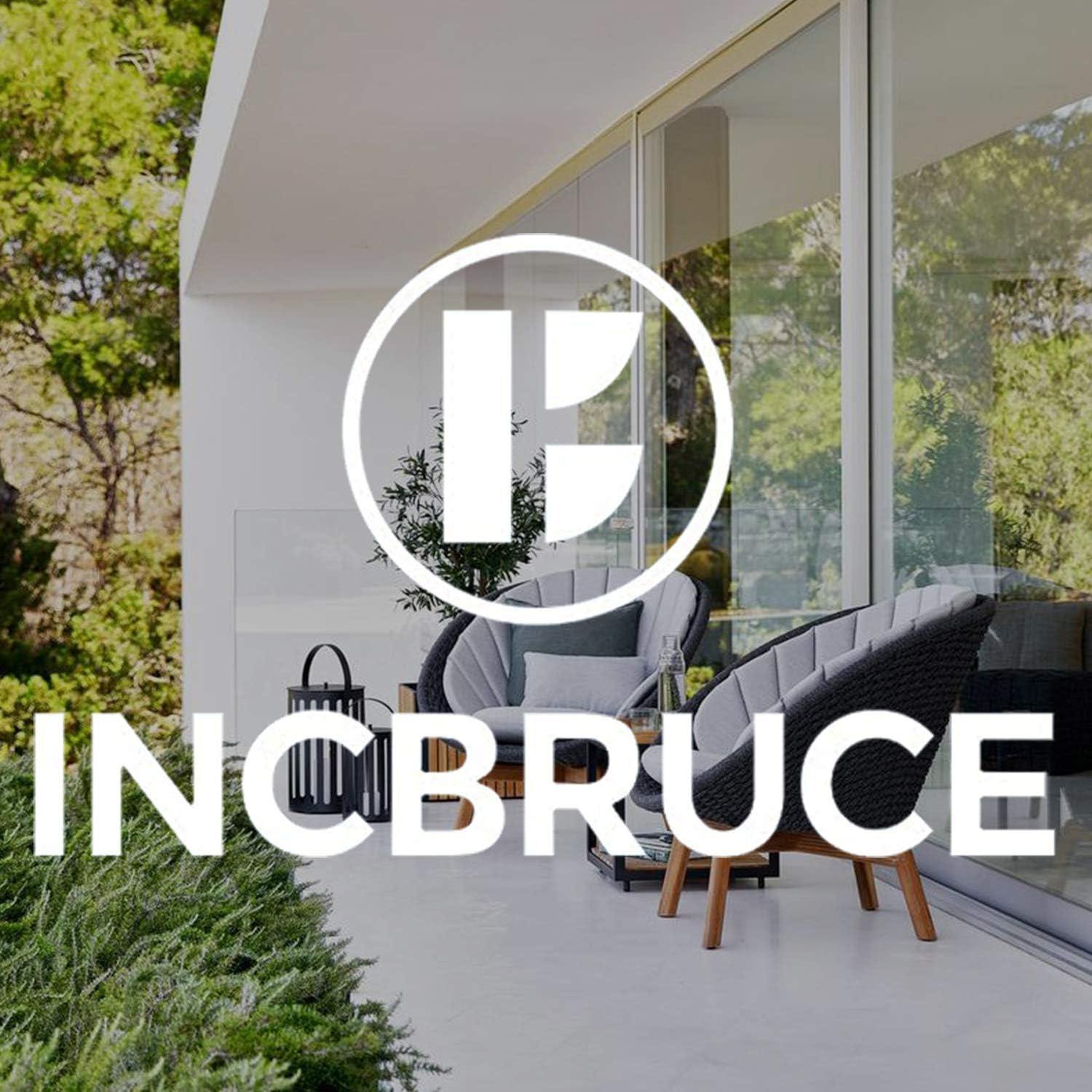 Crownland Outdoor Rocking Chairs Patio Furniture 3 Piece Patio Set Bistro Table Set Black Iron with Thickened Cushions and Glass Coffee Table, Grey