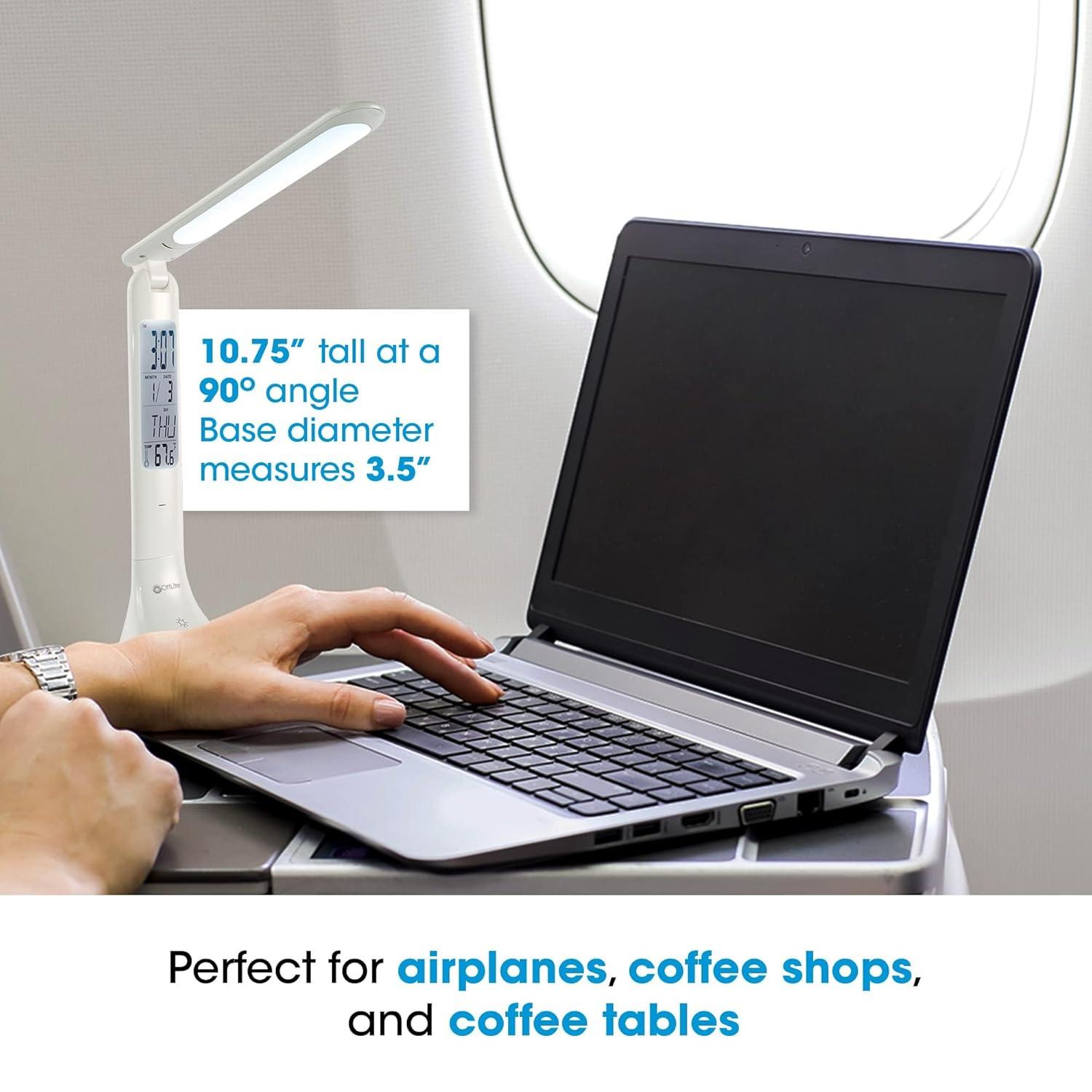 OttLite OttLite Travel LED Task Lamp Cordless, Touch Activated, Portable, Rechargeable Battery