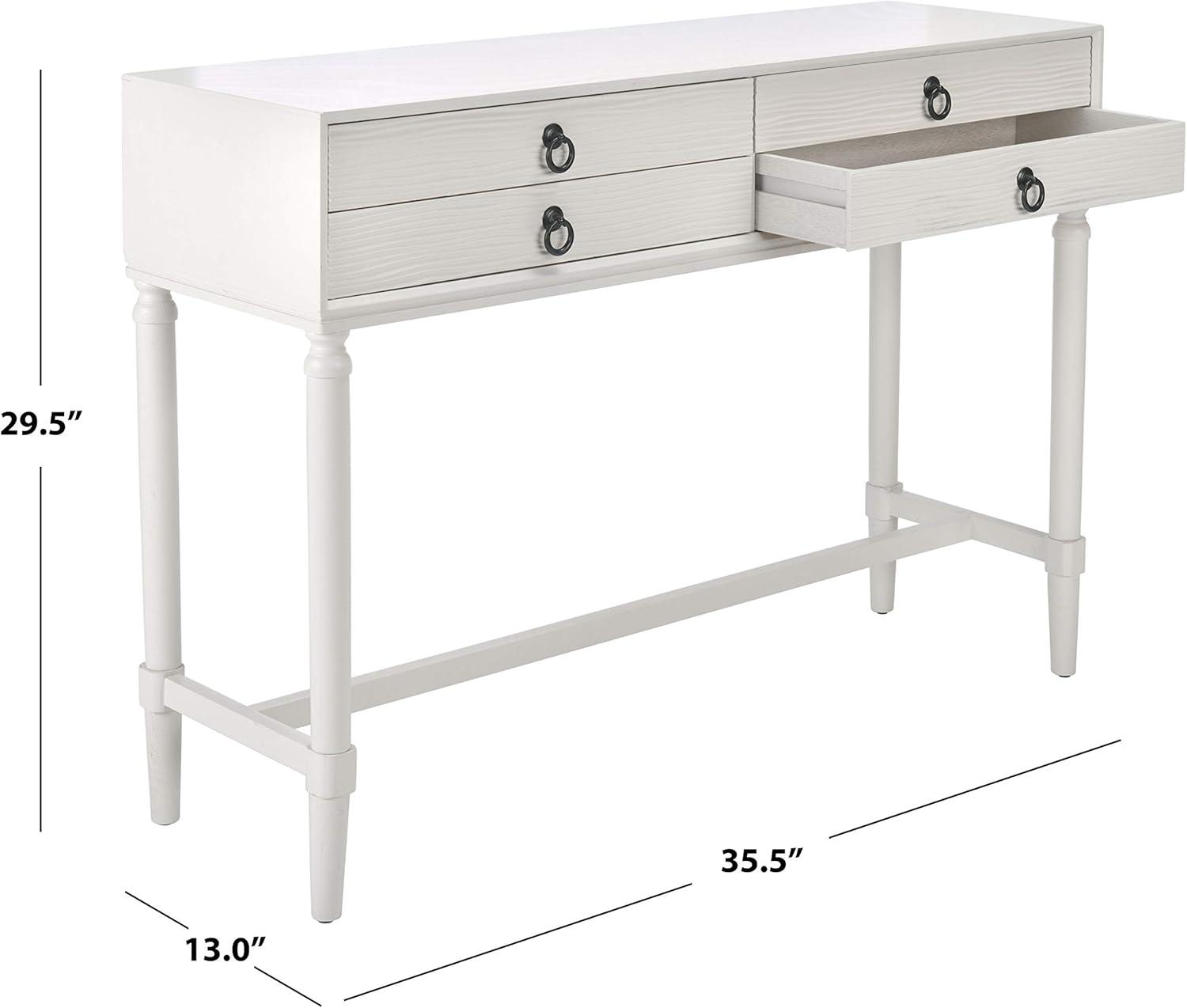 Aliyah 4 Drawer Console Table  - Safavieh