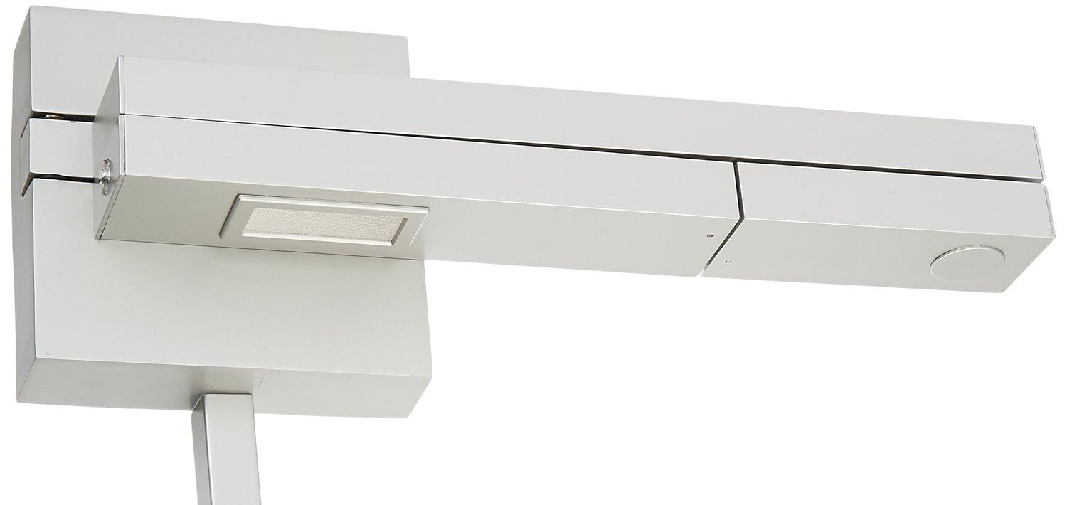 WAC Lighting Flip LED 3000K Right Contemporary Aluminum Swing Arm in Chrome