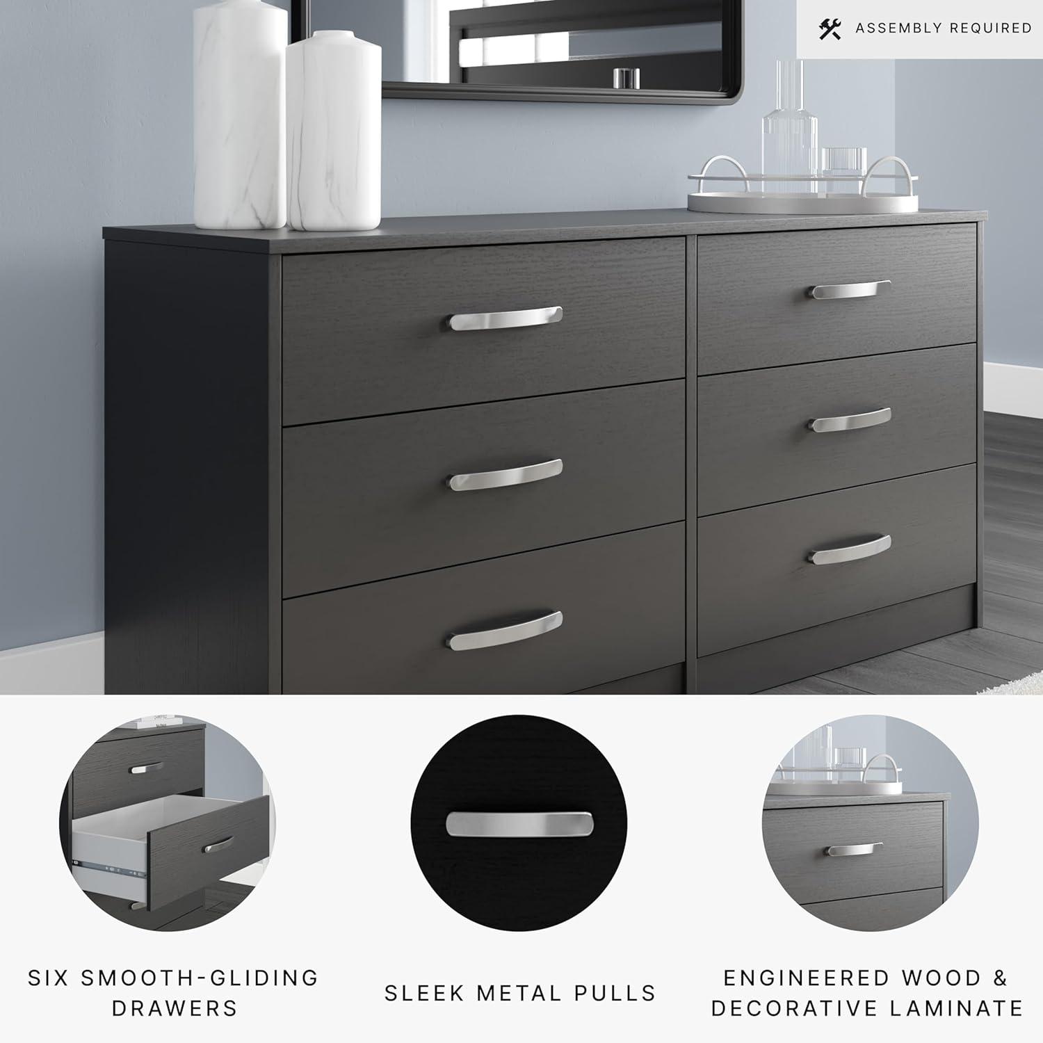 Latitude Run® Dymone 29.88'' W 5 - Drawer Dresser