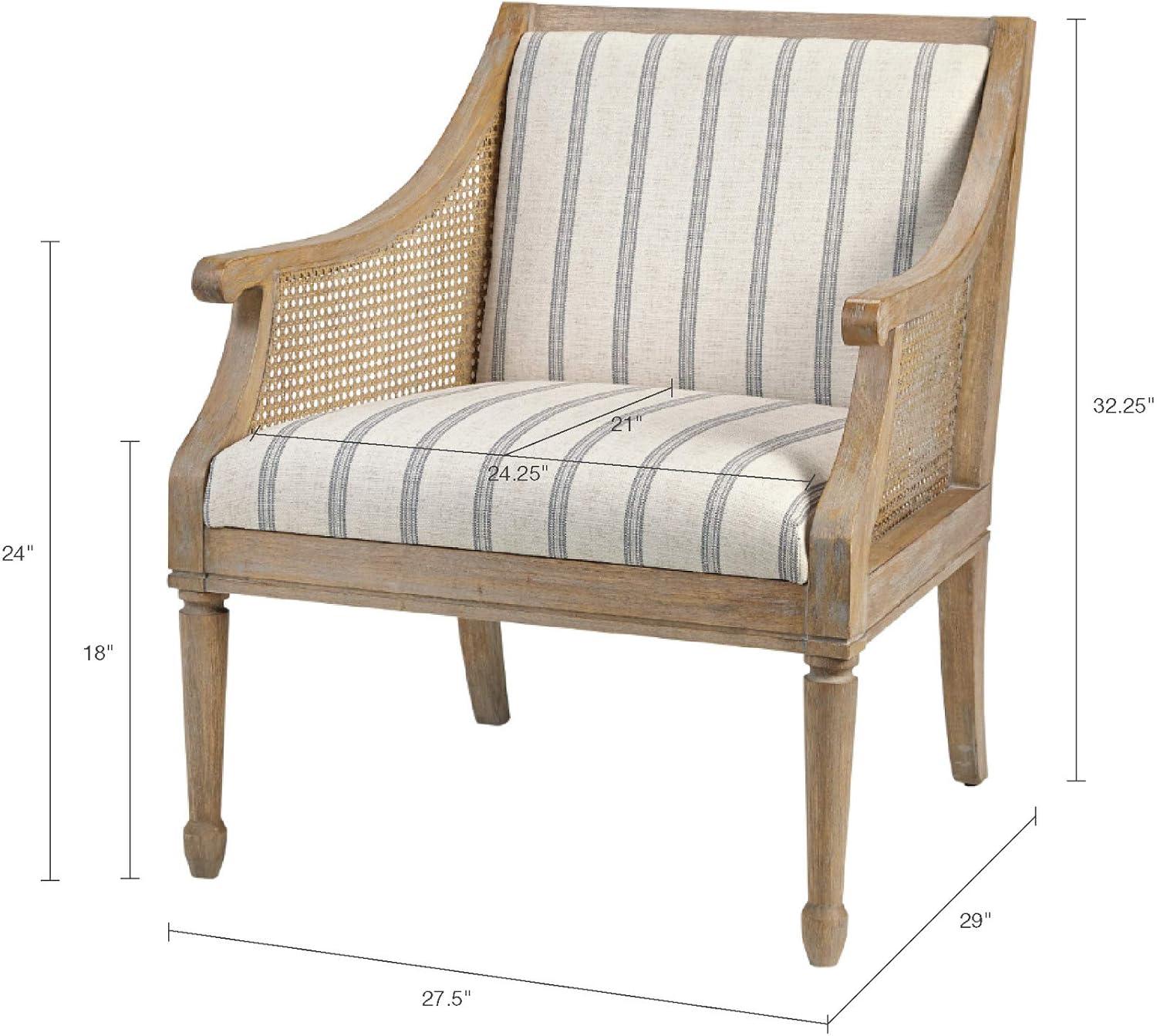 Martha Stewart Isla Farmhouse Accent Chair