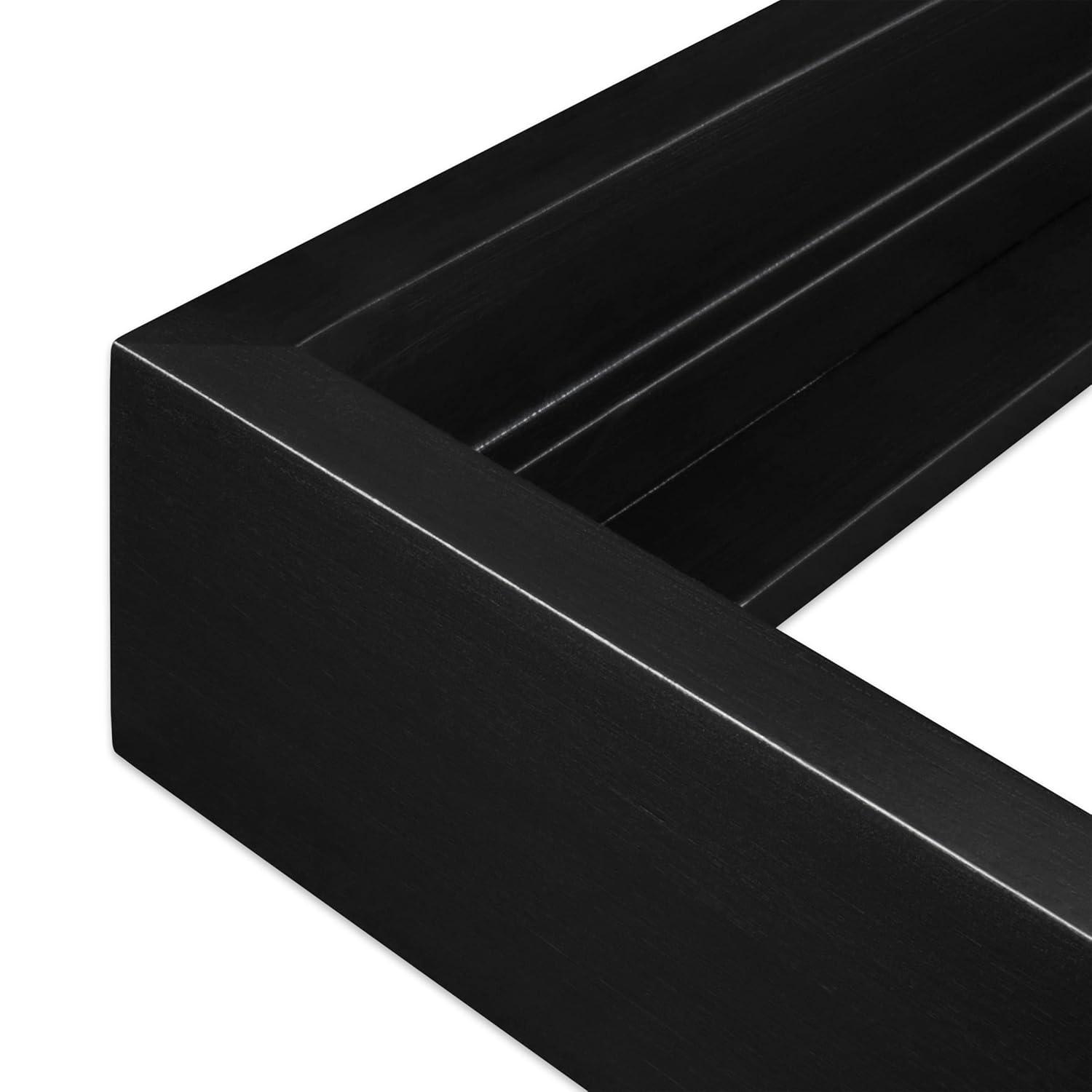 Ampersand Art Floaterframe, Bold Edge, 1-1/2", 12" x 12", Black