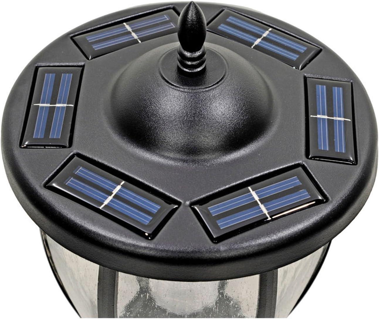 Nature Power (23107) 31 Lumens Terrace Solar Powered Integrated LED Post Lamp and Planter