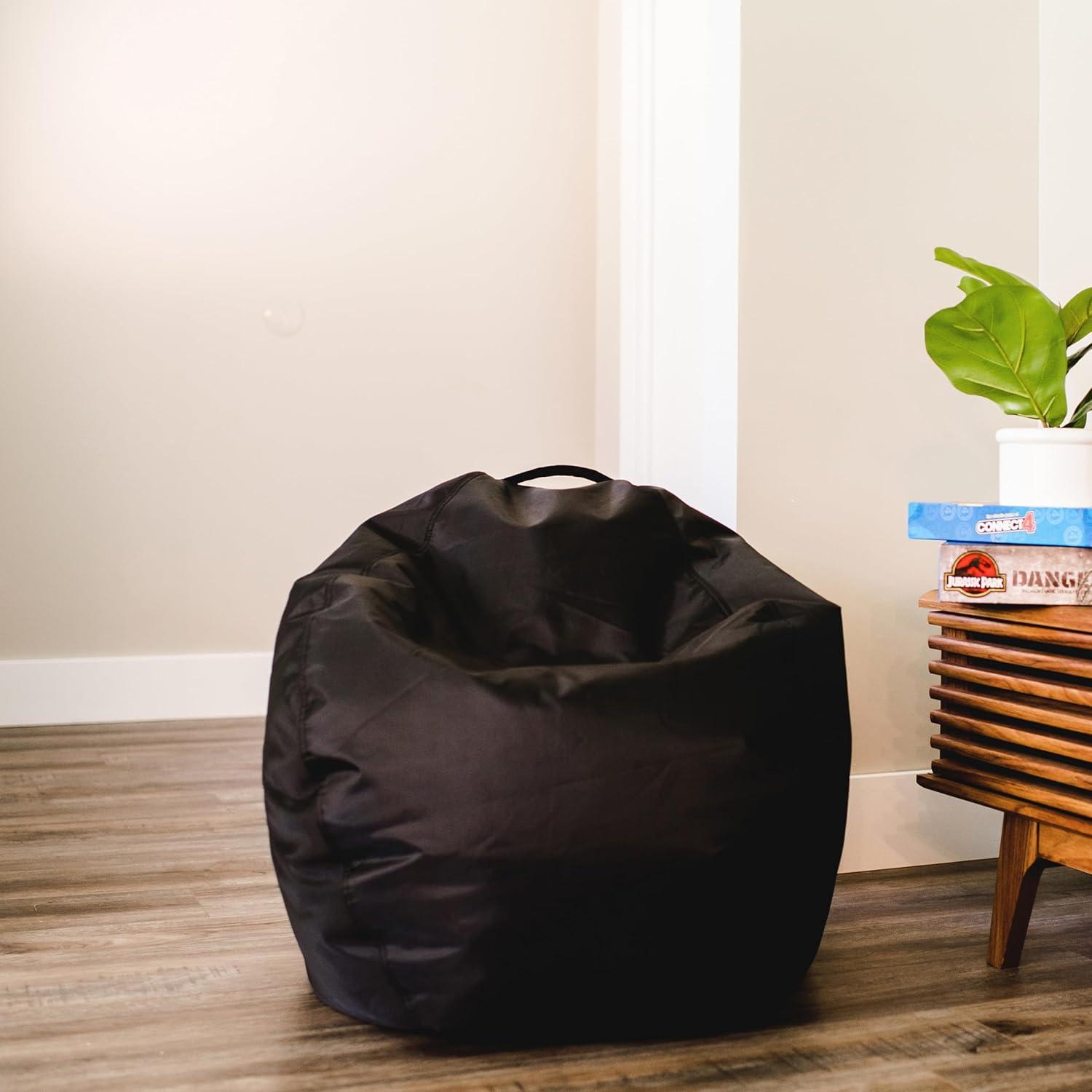 Big Joe Classic Teardrop Kids Bean Bag Chair in Stain Resistant Fabric