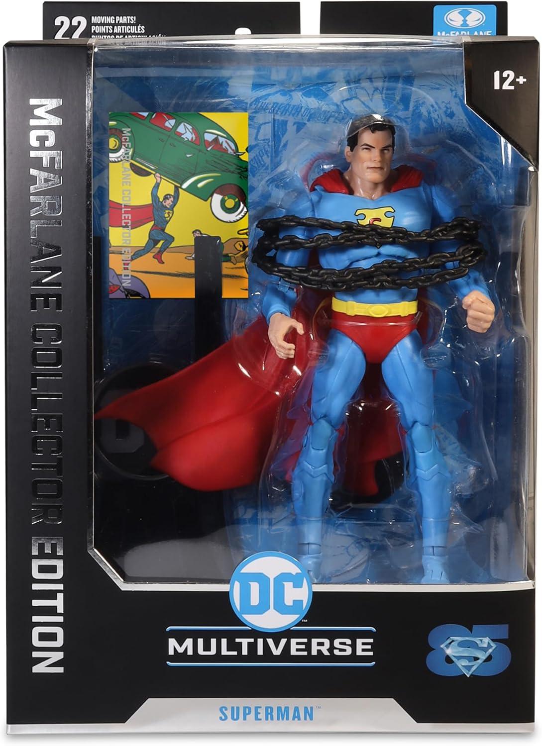 McFarlane - DC Multiverse - Superman (Action Comics #1) 7in Figure McFarlane Collector Edition