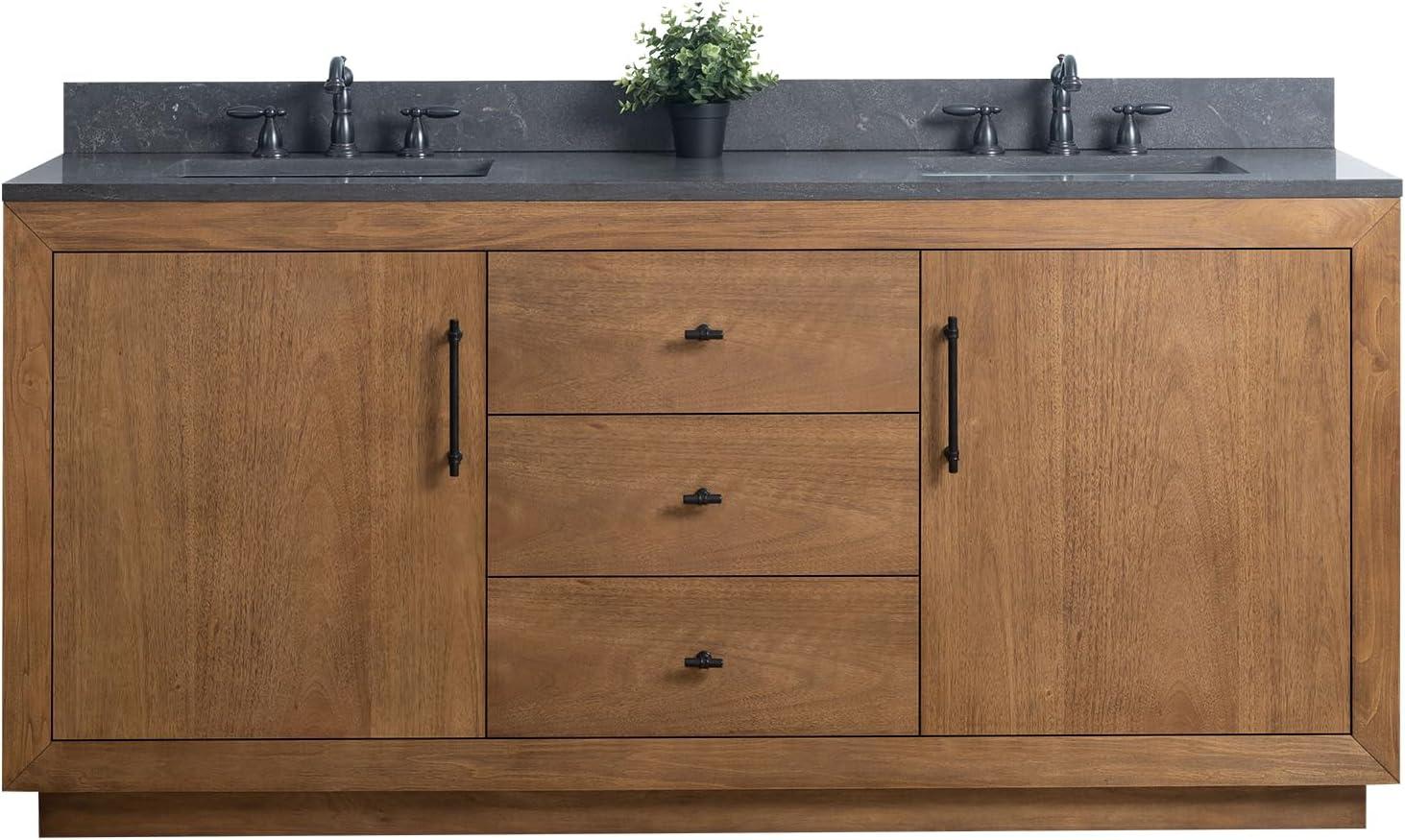 72" Free Standing Double Bathroom Vanity
