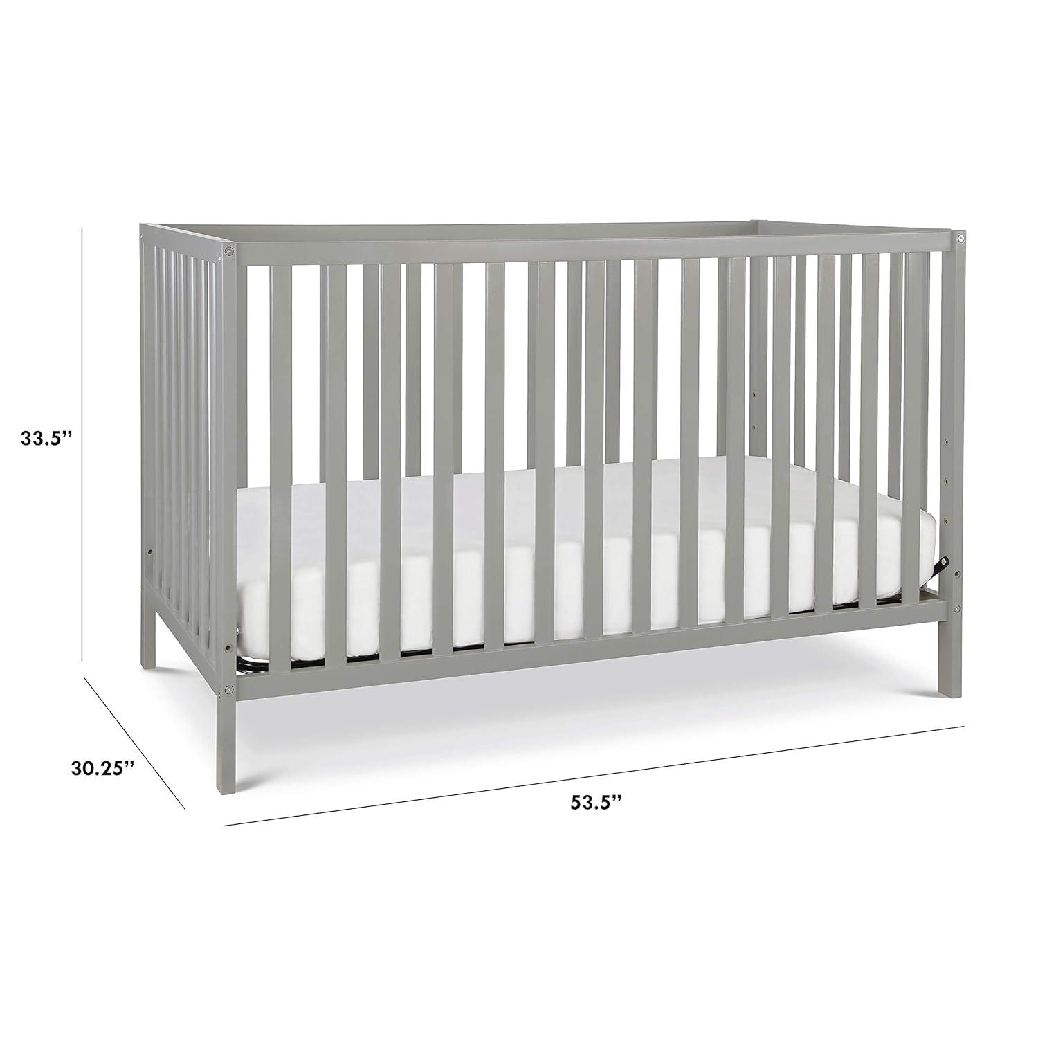 DaVinci Union 4-in-1 Convertible Crib - Gray